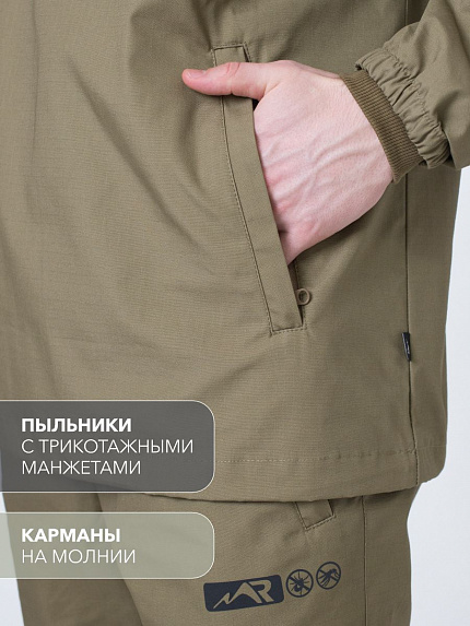  костюм противоэнцефалитный с пропиткой "таежный-проф" (оливковый) 