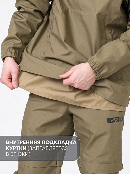  костюм противоэнцефалитный с пропиткой "таежный-проф" (оливковый) 