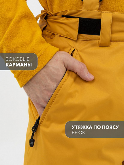  брюки "абан н" (горчица) 